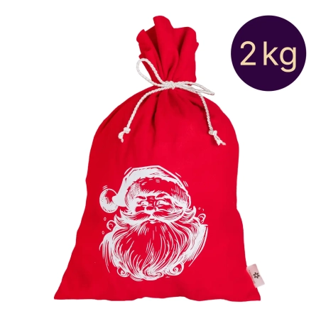 Chlaussack «Nostalgie» rot 2 kg