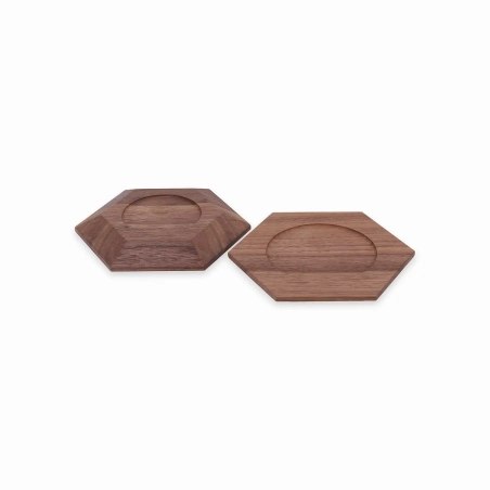 Kerzenuntersetzer HEXA 80 mm