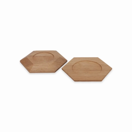 Kerzenuntersetzer HEXA 80 mm