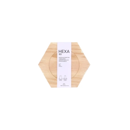 Kerzenuntersetzer HEXA 90 mm