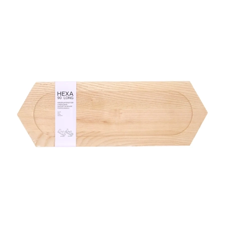 Kerzenuntersetzer HEXA 90 mm long