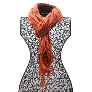 Seidenschal Nr. 8, Rot