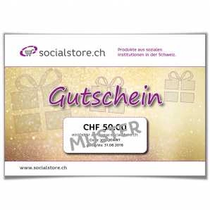 Gutschein kaufen Socialstore