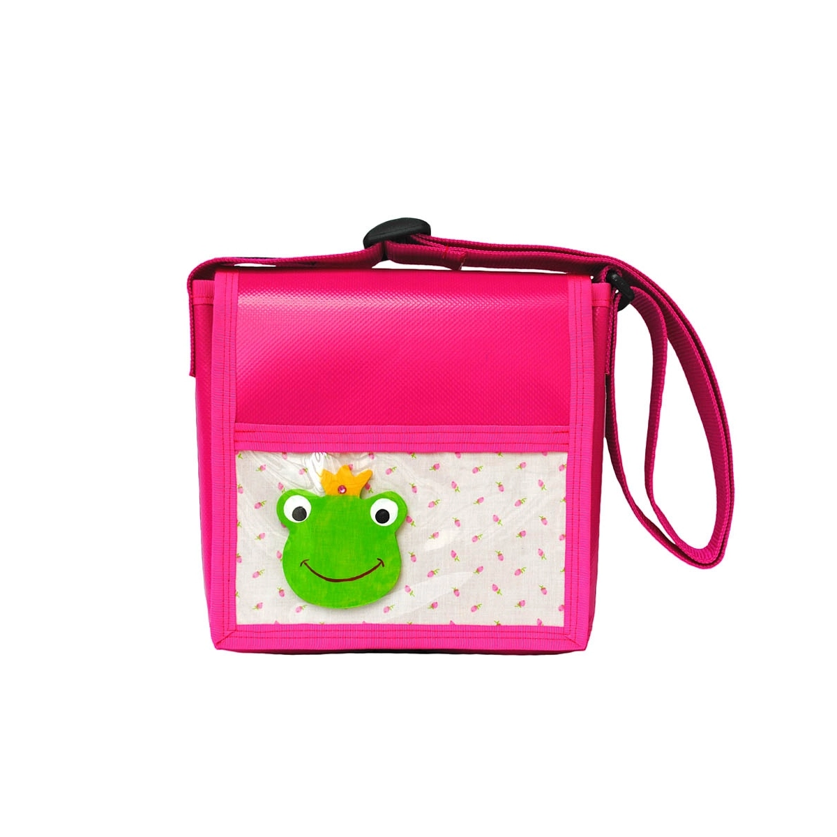 Kindergartentasche aus Blachenstoff mit Bild von einem Frosch kaufen