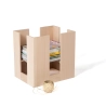 Papierbinder aus Holz