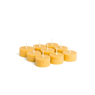 Teelichter aus Bienenwachs