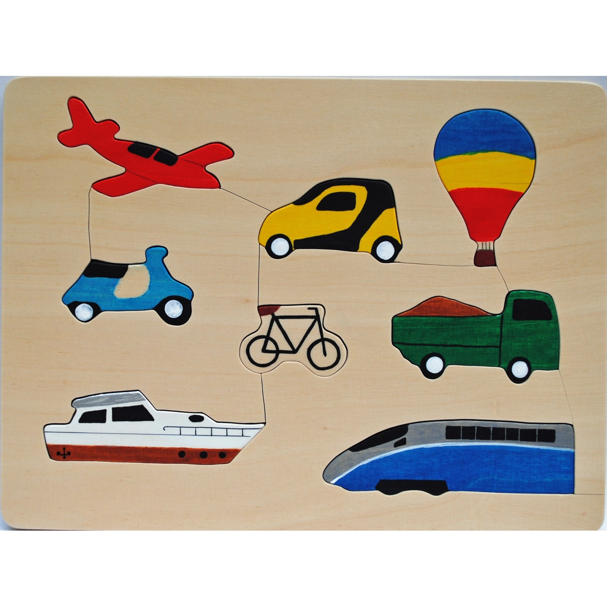 Holzpuzzle "Fahrzeuge"