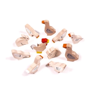 Lot de petits animaux de la ferme