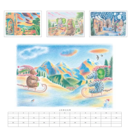 Geburtstagskalender «Eseli & seine Freunde»
